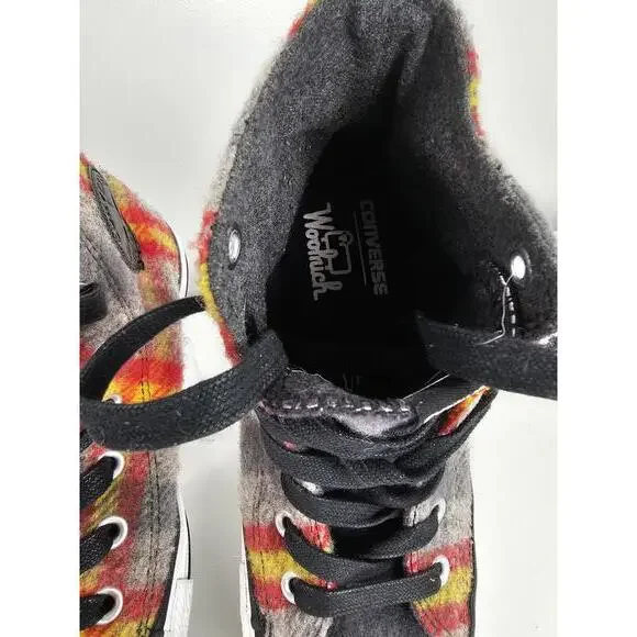 Converse Woolrich Plaid High-Top Sneakers - Picture 13 of 15